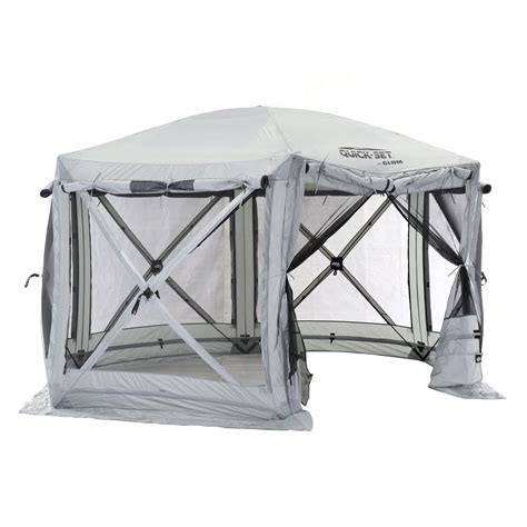 CLAM Quick-Set 12.5 x 12.5 Ft Pavilion Portable Outdoor Canopy Shelter - Walmart.com - Walmart.com