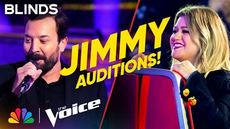 Jimmy Fallon Pranks the Coaches | The Voice Blind Auditions | NBC - YouTube