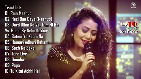 Neha Kakkar top 10 songs 2017 (Mashup) Audio Jukebox - YouTube