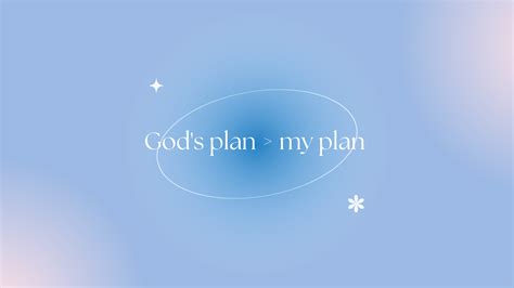 God's plan > my plan desktop wallpaper by joles 🩵 | Cute laptop ...