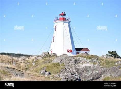 Swallowtail Lighthouse, Grand Manan Island Stock Photo - Alamy