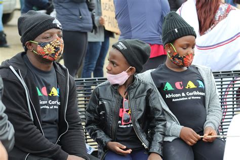 More than 200 gather in Iqaluit for Black Lives Matter rally