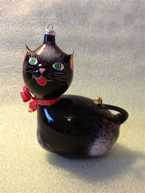 33 best images about Black Cat Christmas Ornaments on Pinterest | Cats ...