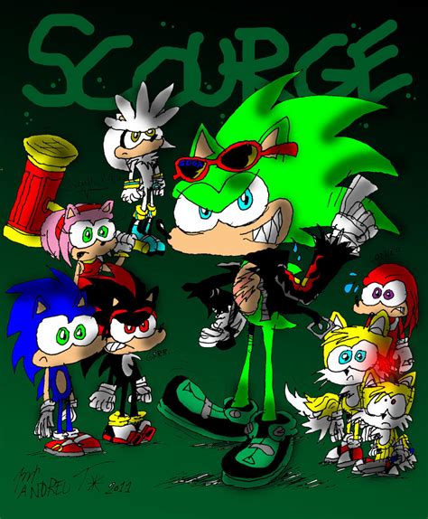 Scourge the Hedgehog by ANDREU-T on DeviantArt