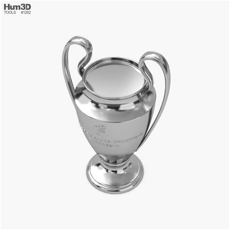 UEFA Champions League Trophy 3D model - Life and Leisure on Hum3D