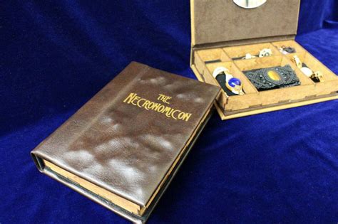 Necronomicon Jewelry Box Replica - HP Lovecraft Hollow Book - Geekify Inc