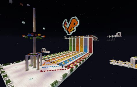 Lucky Block Race Map - Screenshots - Minecraft Worlds - CurseForge