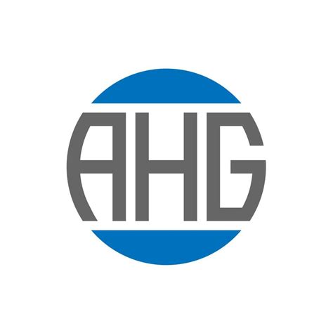 AHG letter logo design on white background. AHG creative initials ...