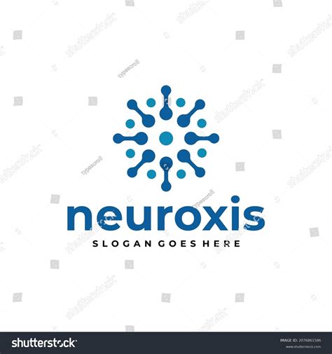 Circle Dot Neuro Symbol Logo Design Stock Vector (Royalty Free) 2076861586 | Shutterstock