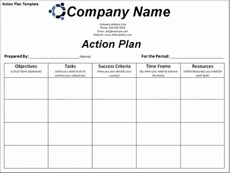 10 Marketing Action Plan Examples And Templates Examples | Images and Photos finder