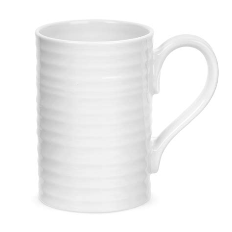 Sophie Conran White Porcelain Coffee Mug | Tall coffee mugs, Sophie conran, Mugs
