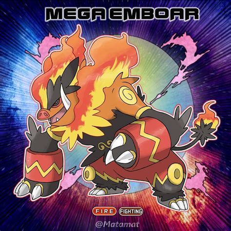 Mega Emboar Card - THE SHOOT