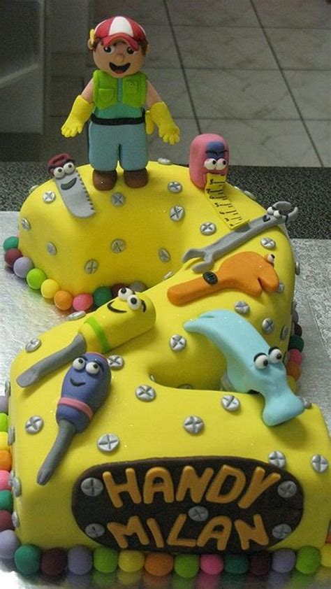 handy manny cake - Decorated Cake by Cakes Inspired by me - CakesDecor