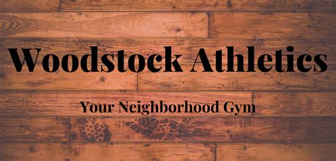 woodstockathletics – Your neighborhood gym