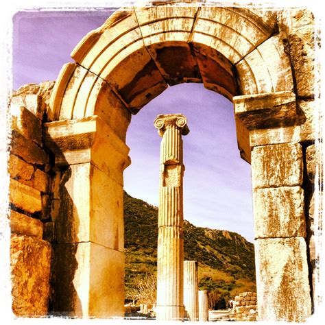 Roman arch and column at #Ephesos, Turkey | Get outside, Arch, Landmarks