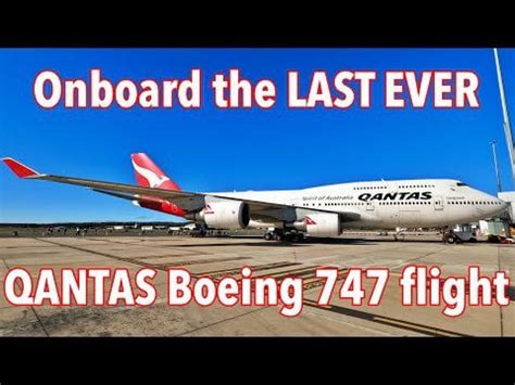 Qantas 747 final flight : Boeing747s