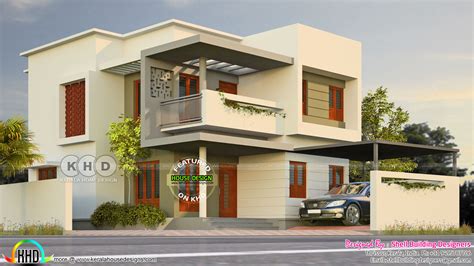 Corner plot house design - Kerala Home Design and Floor Plans - 9K ...