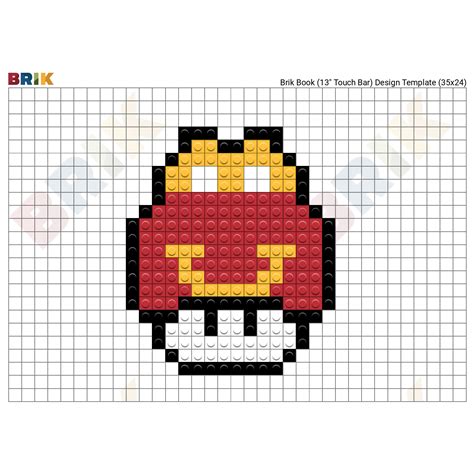 Pixel Art Templates Easy Mario