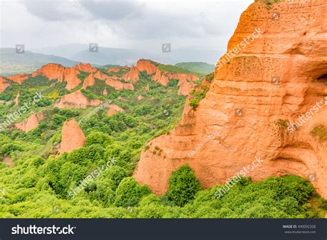 Las Medulas Spain Unesco World Heritage Stock Photo 490092208 ...