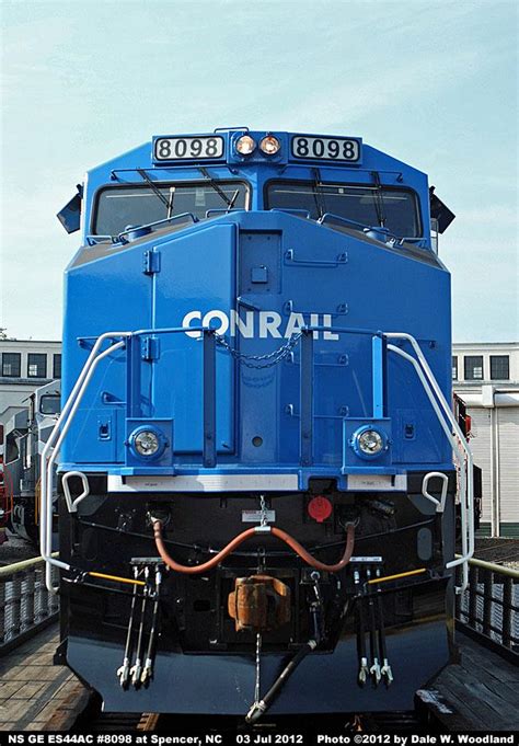 NS GE ES44AC #8098 Conrail Heritage Unit Photo Page