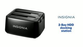 Insignia™ 2-Bay HDD docking station NS-PCHDEDS19 - Best Buy