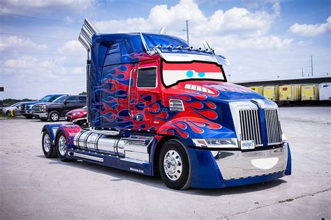 Optimus Prime (AOE/ TLK) Pixar Cars Style by jacksontormbaymaz on ...