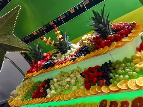 Fruit table Display in Leeds, West Yorkshire, York, Bradford, Huddersfield