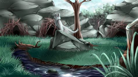 Riverclan Camp by Klaracrystalpaws on DeviantArt