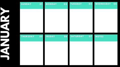 Free and customizable calendar templates | Canva