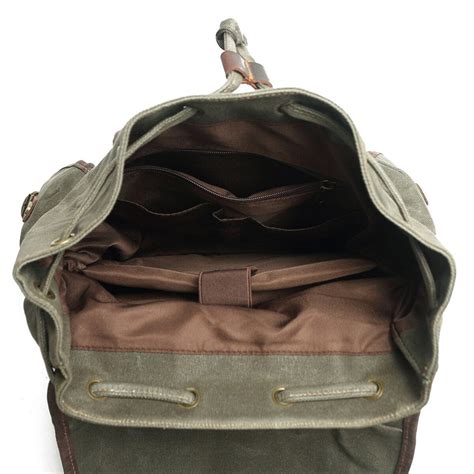 Canvas Hiking Backpack | Vintage Retro Rucksack | UPPSALA | EIKEN