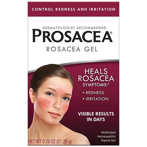 Prosacea Rosacea Treatment Homeopathic Topical Gel | Walgreens