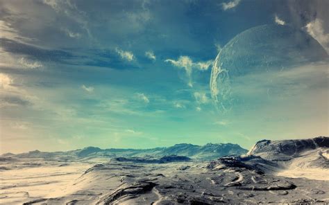 Hd Moonscape Wallpaper