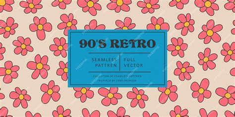 Premium Vector | 90s retro pattern