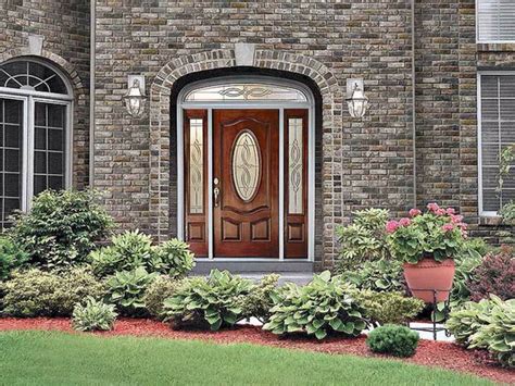 Stone fascade | Exterior front doors, Exterior entry doors, Exterior stone