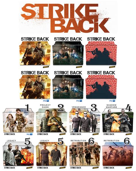 Strike Back series and season folder icons by Vamps1 on DeviantArt