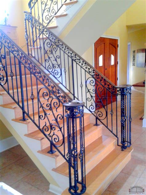 Wrought Iron Stair Railing