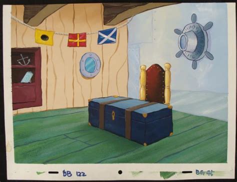 Mr Krab Office Original Background Animation SpongeBob