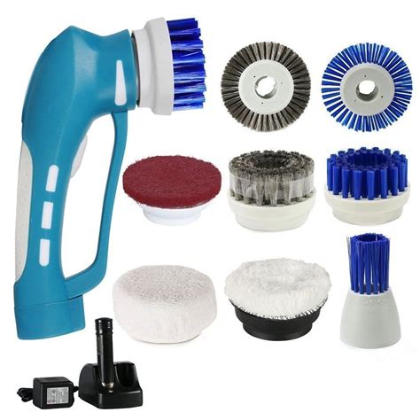 Scrubber,Power Cleaning Brush Cordless Power Handhold Electric Scrub ...