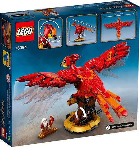 LEGO Harry Potter 76394 Fawkes, Dumbledore's Phoenix (2)-D89AC - The Brothers Brick | The ...