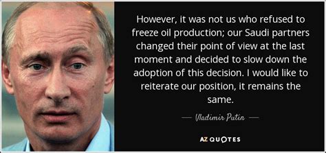 600 QUOTES BY VLADIMIR PUTIN [PAGE - 8] | A-Z Quotes