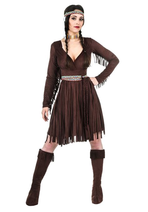 Adult Women's Native American Dress Costume