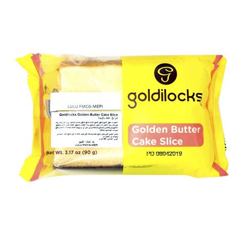 Goldilocks Golden Butter Cake Slice 90g price in Kuwait | LuLu Kuwait | supermarket kanbkam