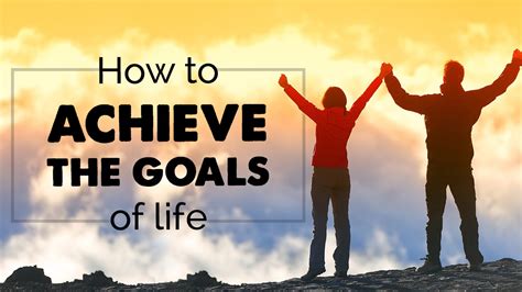 How to achieve the goals of life | Set your goals | Reach your goals | Find your goals - YouTube