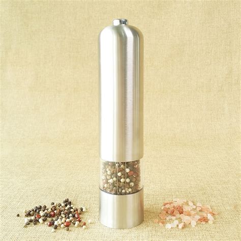 top rated electronic salt and pepper mills set