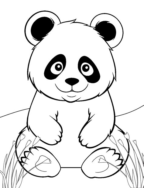 30 Free Panda Coloring Pages For Kids (2023 Printable, 46% OFF