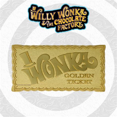 Willy Wonka Golden Ticket Printable Free