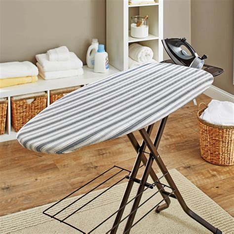 Better Homes and Gardens Wide Top Ironing Board Pad and Cover, Ticking Stripe - Walmart.com ...