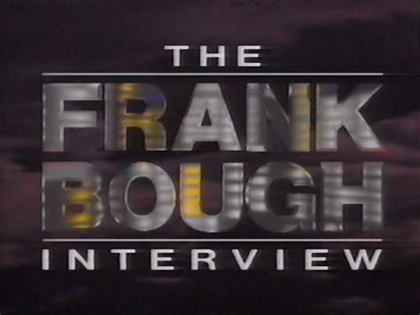 The Frank Bough Interview | TVARK