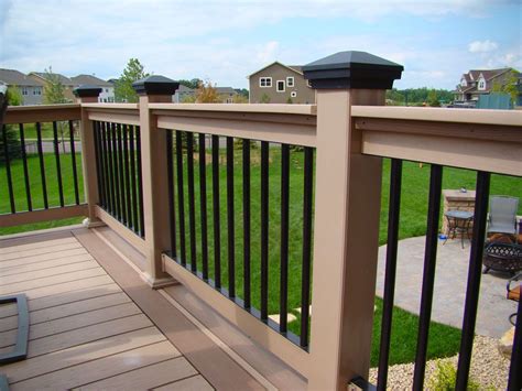 Azek Deck Railing : Azek Deck w/Aluminum Railing, Batavia Ohio area ...