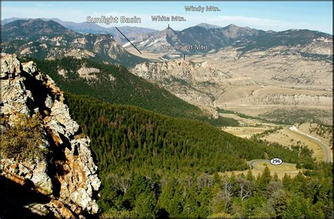 Sunlight Basin - Geology of Wyoming